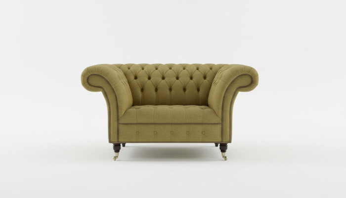 Chesterfield Design Sofa Fotel Kanapa Luksusowe Materiały Tapicerki Kanapy Jednoosobowe #100