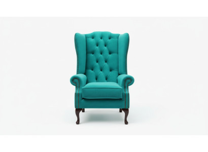Chesterfield fotel z podłokietnikiem, kanapy z tapicerką. Klasyczny fotel premium klasy Nr 201.
