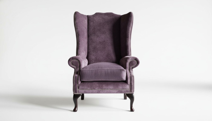 Chesterfield fotel z podnóżkami, fotel, sofa jednoosobowa, kanapa, tapicerowane sofy, skóra, tkanina, sofa.