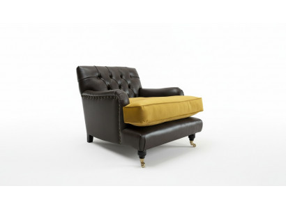 Sofa do salonu Fotel Klubowy Relaks Kanapa Fotel Poduszka Krzesło 1-osobowe TV Chesterfield