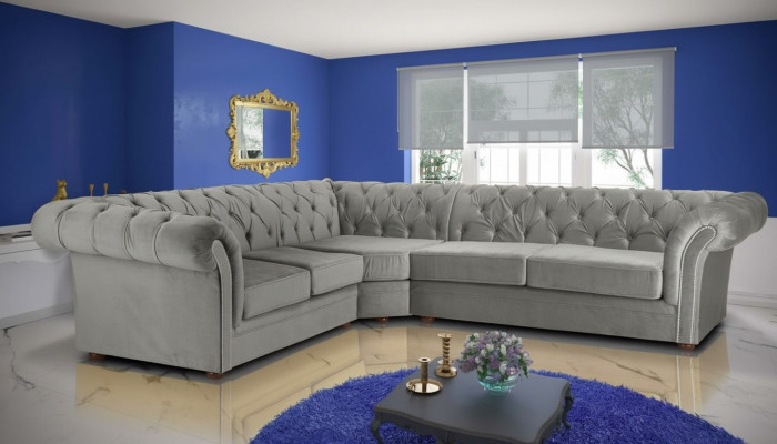 245x308cm Kanapa Podkładka Chesterfield Sofa Custom Made Kanapy Sofy Ustawić