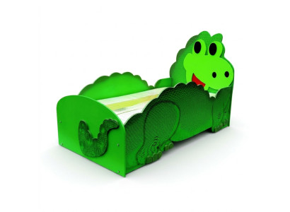 Dino Duże łóżko z materacem składanym żłobek Kinder Pokój łóżka