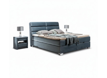 Łóżko typu boxspringowe w hotelowym stylu, luksusowe łóżka tapicerowane podwójne małżeńskie 140 160 180 x 200cm.