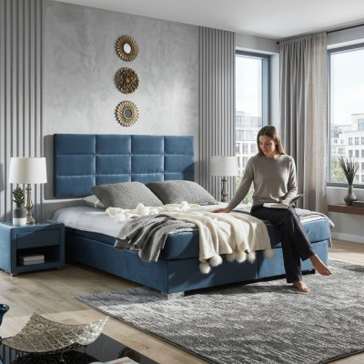 Łóżko sypialniane Rama łóżka Hotel Chesterfield luksusowe łóżka skrzyniowe Łóżko