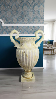 Projekt Wazon Wazony XXL Rysunek Statua Rzeźba Rzeźby Dekoracja 97cm Posągi