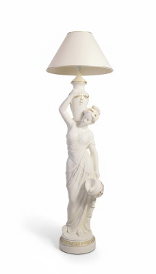Lampa podłogowa do salonu Lampa lampy stojące XXL design Lampa rzeźba figurowa nowość