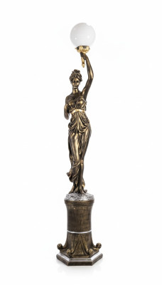 Projektant XXL Duża Statua Lampa Lampa Lampa podłogowa Lampa podłogowa Lampa 227cm
