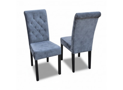 6x Chesterfield Krzesło Zestaw Siedziba Podkładka Ustawić jadalnia Krzesła Lehn Skóra K11