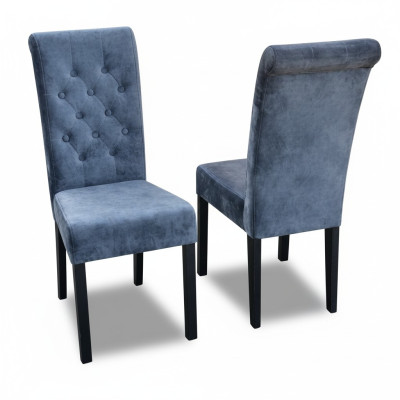 6x Zestaw Chesterfield Krzesło Siedziba Podkładka Ustawić jadalnia Krzesła Lehn Skóra