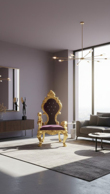 Throne Fotel Krzesła Royal Podkładka Chesterfield Aksamit 1 miejsce siedzące w stylu Antyka