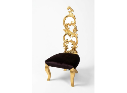 Throne Fotel Royal Podkładka Chesterfield Aksamit 1 miejsce siedzące Antyk Stil Krzesła