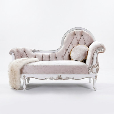 Szezlong Chesterfield Récamière Antyk w stylu Noble Szezlong Sofa Nowość