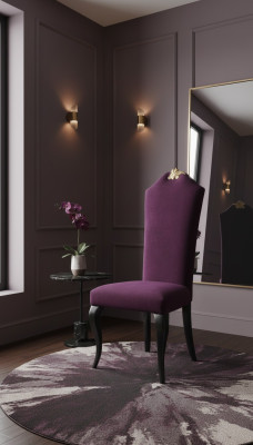 Krzesło Tron Fotel Zestaw jadalnia designerskie Drewno Antyk w stylu barokowym rokoko