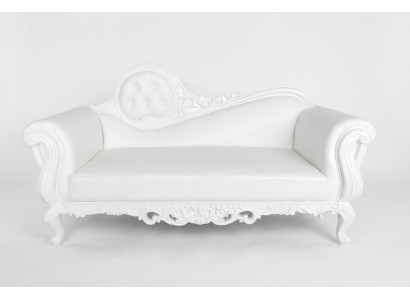 Leżak Throne Szezlong Royal Podkładka Chesterfield Aksamit Antyk Style Fotel