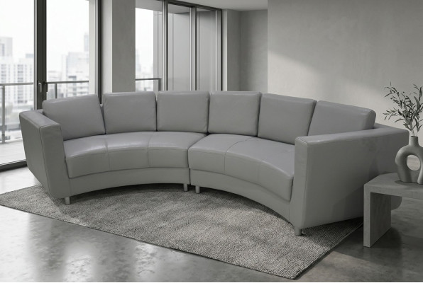 Okrągłe Sofa Living Meble Skóra Sofy Kanapy Podkładka Siedziba Okrągłe Krajobraz Narożnik Nowość