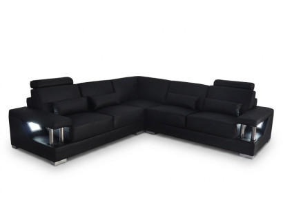 Skórzana sofa kanapa Żywy krajobraz Narożnik Deko Ustawić Design Nowoczesna sofa w kształcie litery L