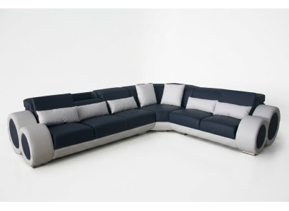 Design Narożnik Kanapa Podkładka Sofa Skóra Siedziba Ustawić Nowoczesne Kanapy Sofy