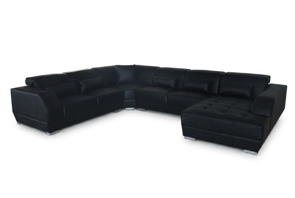 Narożnik Kanapa Siedziba Skóra Podkładka Design Narożnik Ustawić Żywy krajobraz Sofy Nowa Sofa