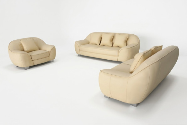 XXL Kanapa Narożnikowa kanapa Żywy krajobraz Design Nowoczesny Zestaw sofowy 3+2+1 F3013