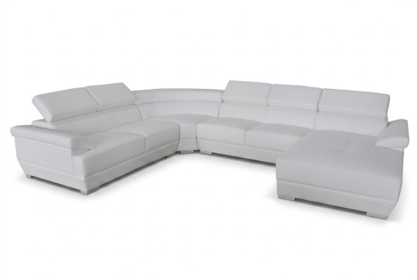 Living Couch Skóra Sofa Krajobraz Siedziba Podkładka Ustawić Narożnik Sofy Obcios Nowe