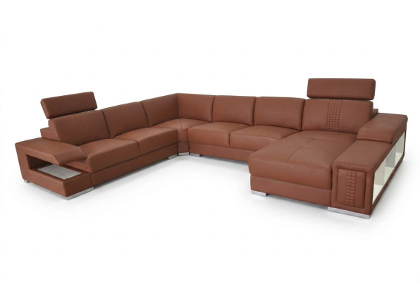 Żywa atmosfera w designerskiej kanapie Narożnikowej w kształcie litery U