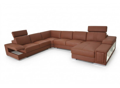Żywa atmosfera w designerskiej kanapie Narożnikowej w kształcie litery U
