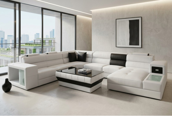 Design Podkładka Skóra Narożnik Skóra Siedziba Sofa Podkładka Narożnik Living Landscape