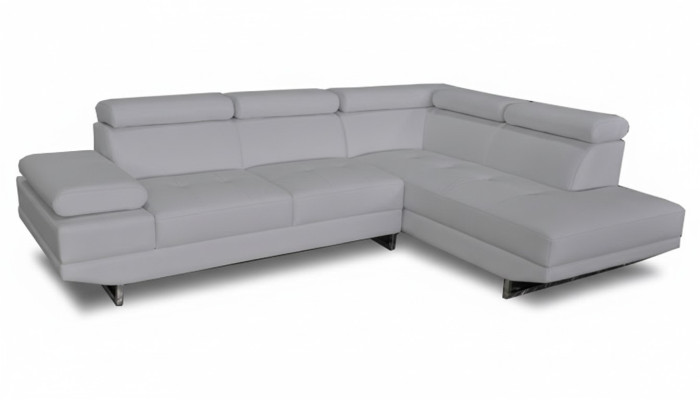 Narożnik Skóra Modern XXL Couch Żywy krajobraz Skórzana sofa w kształcie litery L B2003