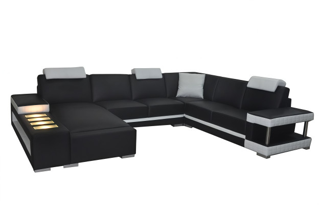 Projektant Skóra Podkładka Narożnik Sofa Podkładka Narożnik Krajobraz Pokój Big Skóra