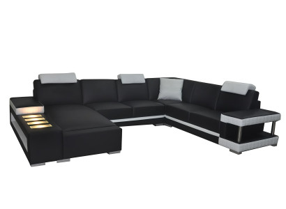 Projektant Skóra Podkładka Narożnik Sofa Podkładka Narożnik Krajobraz Pokój Big Skóra