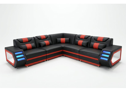 Design Skóra Podkładka Siedziba Narożnik Skóra Podkładka Narożnik Krajobraz Pokój Mieszkalny