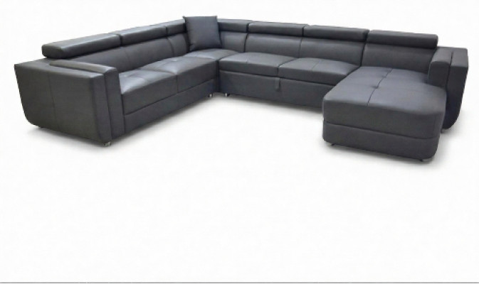Projektant Skóra Podkładka Siedziba Narożnik Skóra Sofa Podkładka Narożnik Krajobraz Pokój A1186