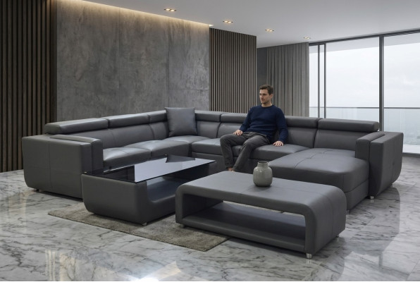 Design Skóra Podkładka Siedziba Narożnik Skóra Sofa Podkładka Narożnik Living Landscape