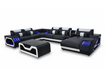Design Skóra Podkładka Siedziba Narożnik Krajobraz Pokój Nowa Sofa Living Podkładka