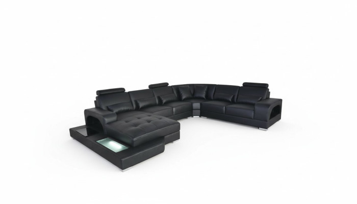 Design Skóra Podkładka Siedziba Narożnik Pokój Sofa Narożnik Sofy Projektant krajobrazu Living