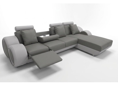 Design Sofa Kanapa Narożnik Skóra Narożnik Ustawić Narożnik Krajobraz Podkładka L Kształt
