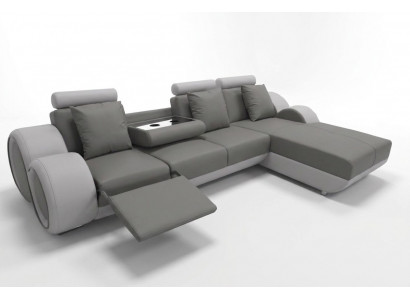 Design Sofa Kanapa Narożnik Skóra Narożnik Ustawić Narożnik Krajobraz Podkładka L Kształt