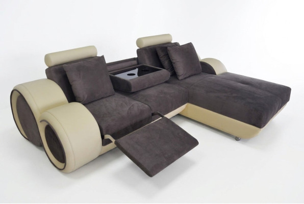 Design Couch Narożnik Sofa Skóra Narożnik Ustawić Narożnik Krajobraz Podkładka L Shape