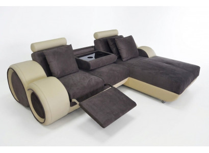Design Couch Narożnik Sofa Skóra Narożnik Ustawić Narożnik Krajobraz Podkładka L Shape