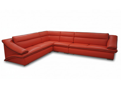 Design Skóra Podkładka Siedziba Narożnik Skóra Narożnik Krajobraz Pokój Nowa Sofa