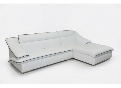 Narożnik Sofa Skóra Kanapa Narożnik Ustawić Narożnik Krajobraz Podkładka Design Living L Shape