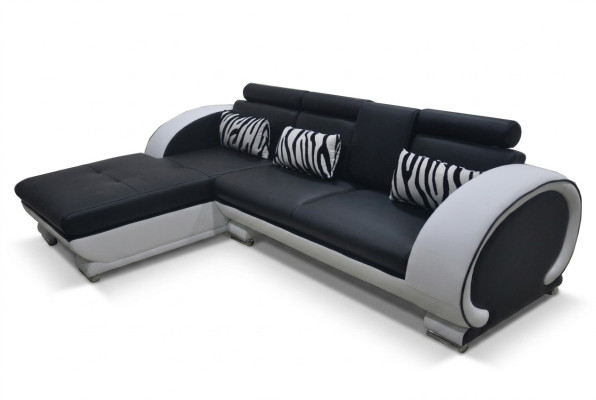 Narożnik Sofa Skóra Kanapa Narożnik Ustaw Living Narożnik Krajobraz L Kształt Podkładki Nowy Design
