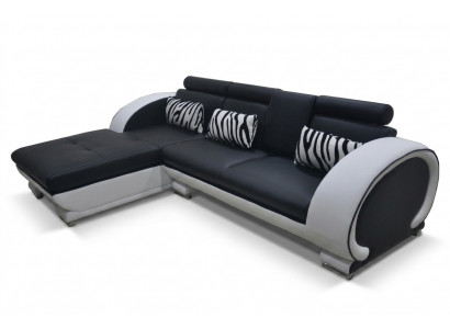 Narożnik Sofa Skóra Kanapa Narożnik Ustaw Living Narożnik Krajobraz L Kształt Podkładki Nowy Design