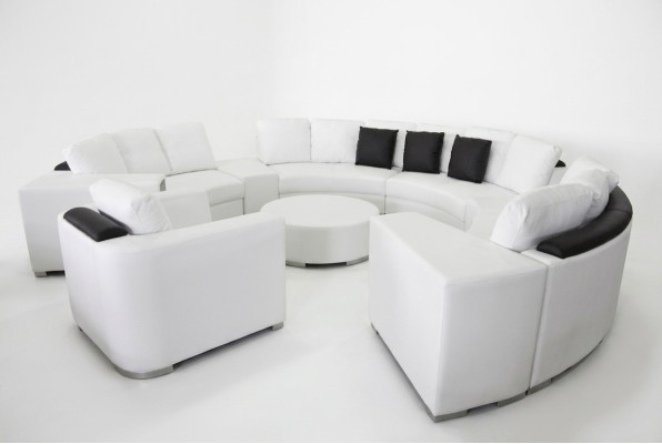 Okrągły Narożnik Sofa Kanapa XXL Duża Okrągły Kanapa Żywy krajobraz U Shape Okrągły Podkładka Nowość