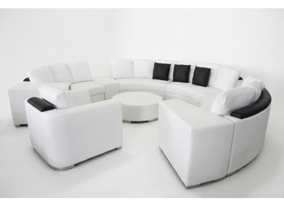 Okrągły Narożnik Sofa Kanapa XXL Duża Okrągły Kanapa Żywy krajobraz U Shape Okrągły Podkładka Nowość