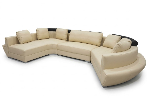 Okrągły Narożnik Sofa Kanapa Podkładka XXL Duża Okrągły Kanapa Żywy krajobraz U Form A1137