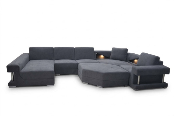 Narożnik Sofa Couch Podkładka Narożnik Living Pokój Landscape Designer CouchesTextil A1131