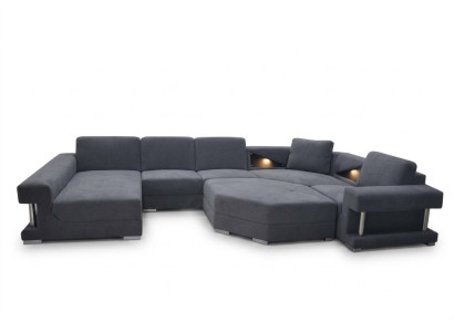 Narożnik Sofa Couch Podkładka Narożnik Living Pokój Landscape Designer CouchesTextil A1131