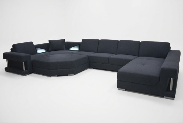 Narożnik Sofa Kanapa Podkładka Narożnik Living Pokój Projektant krajobrazu CouchesTextil A1131-