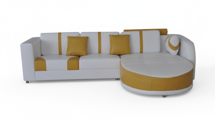 Narożnik Sofa Kanapa Podkładka Narożnik Living Pokój Landscape Deco Designerskie Kanapy